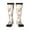 3 Black, variant on colorful easter eggs Knee Socks, High Socks Long Stretchy Sock Women Knee High Stocking, Long Socks for Women