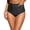 Z2-Black, variant on Women's High Waisted Bikini Bottoms, Duoif Tummy Control Ruched Bathing Suit Womens Swim Bottoms Black L