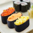 thumbnail image 4 of Coofit Sushi Artificiel Décoratif Modèle d'Exposition d'Aliments Réaliste Accessoire Alimentaire Accessoire Photo, 4 of 7