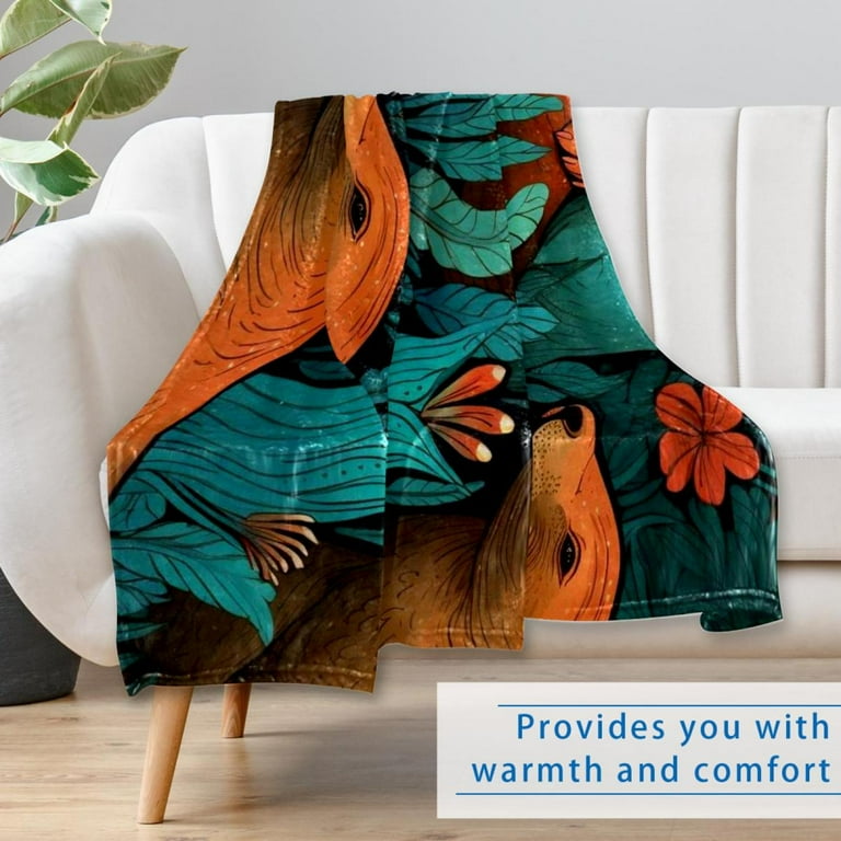 Platypus Cozy Microfiber Custom Blanket Soft and Warm Printed