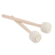 thumbnail image 1 of BR Palo de tambor de lana de alta calidad, mango de madera, accesorios de instrumentos de precisión, 2 uds., 1 of 10