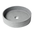 thumbnail image 3 of ALFI Brand ABCO17R 17 in. Round Solid Concrete Gray Matte Above Mount Bathroom Sink, 3 of 5