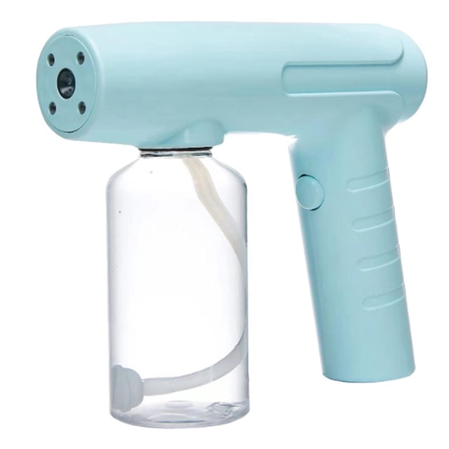 Atomizador desinfectante desinfectante de mano 260ML pulverizadora Fogger Carga USB Azul Sunnimix rociador de mano eléctrico