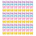 thumbnail image 1 of 100 Uds. Bowknot DIY, dijes con parte posterior plana, para DIY, accesorio para manualidades con pinza para el pelo para cubierta de teléfono, morado, azul, rosa y amarillo, 1 of 5