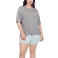 thumbnail image 2 of Honeydew Intimates Ladies Super Soft Jersey 3pc Pajama Set, 2 of 4