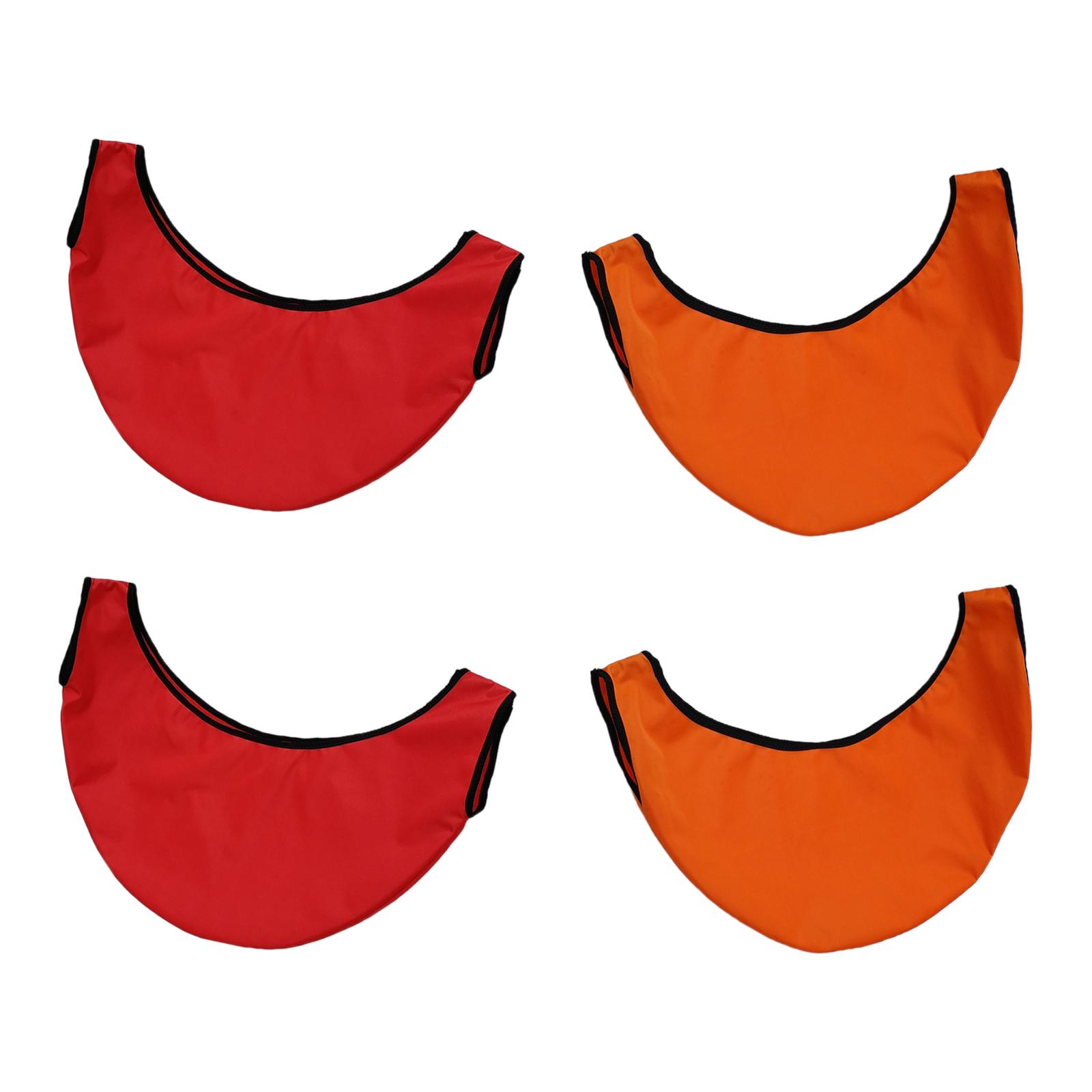 4Pcs Portable Bowling Ball Holder Bowling Ball Carrier Bowl Orange Red