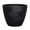 Black, variant on L&G Solutions 13 in. H X 16 in. D Polyresin Yuma Planter Black