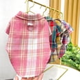 thumbnail image 5 of Ropa de moda para perros, camisa clásica a cuadros para perros, chaleco de otoño para cachorros, camisa suave y adorable para gatos, disfraces para mascotas, suministros para perros Chihuahua Yorkies, 5 of 5