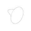 Genuine OE Kia Side Trim Panel Hook - 85747-1G000CA