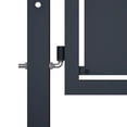 thumbnail image 2 of vidaXL Portail de Jardin Acier 100x75 cm Anthracite, 2 of 3