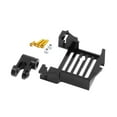 thumbnail image 2 of Adaptador de montaje de servo para coche RC, reemplazo directo de tornillos de titanio de alto rendimiento, fácil de instalar. Negro, 2 of 9