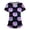Purple Pink #058, variant on Halloween Womens Scrub Tops Funny V Neck Spooky Pumpkin Witch Hat Printed Scrub Shirts Horror Short Sleeve Scrubs Medical Nurse Uniform Nursing Workwear with Pockets, XL