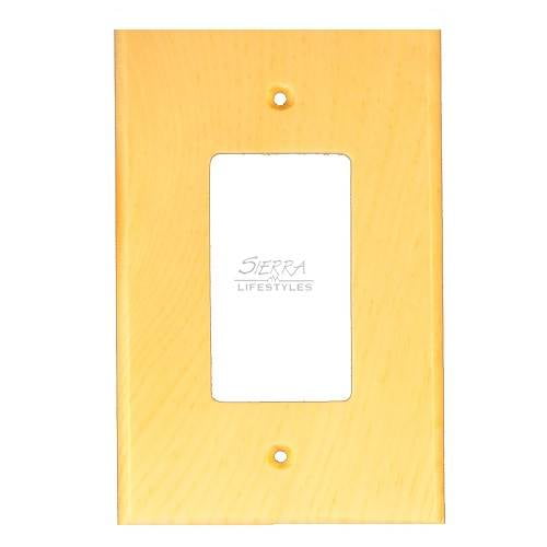 Traditional - 1 Toggle - Knotty Pine (Single Switch)