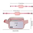 thumbnail image 6 of Tinyat Crossbody Bag for Women Fanny Pack Waterproof Belt Bag for Outdoor Cycling Shopping, 6 of 7