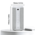 thumbnail image 4 of Portable Bluetooth Speaker, Wireless, LED Lights, 30H Playtime, IPX7 Waterproof, for Home/Outdoor/Party/Beach, Birthday Gift, 4 of 9