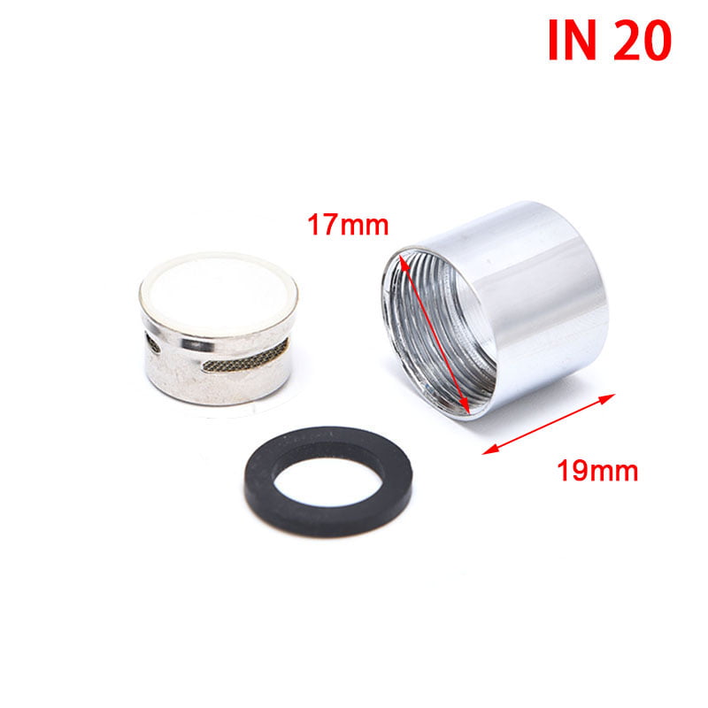 Tap Aerator Water-saving Male Female Spout End Diffuser Filter Nozzle+Washer 
