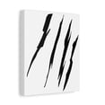 thumbnail image 3 of Effete Feline Claw Marks Scratch Matte Canvas, Stretched, 1.25", 3 of 5