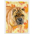 thumbnail image 1 of Carolines Treasures BB9922GF Shar Pei Fall Flag - Garden Size, 1 of 3