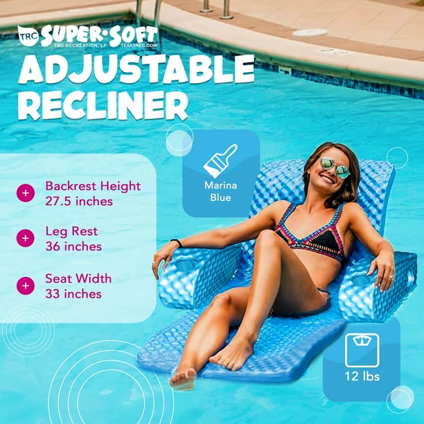Adjustable pool recliner float sale