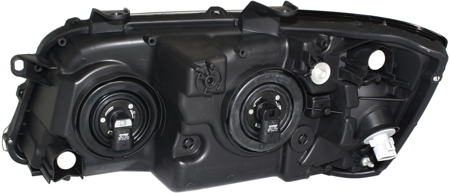 Headlight Compatible With 2004-2006 Toyota Highlander Right Passenger Halogen With bulb(s)