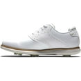 thumbnail image 3 of FootJoy Womens Traditions Golf Shoe 6.5 White/White, 3 of 7