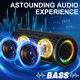 thumbnail image 2 of Altavoz Bluetooth KingSom portátil con luces a prueba de agua, 2 of 7