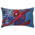 thumbnail image 5 of Marvel Spiderman Wall Crawler 4 Piece Toddler Bed Set, 5 of 8