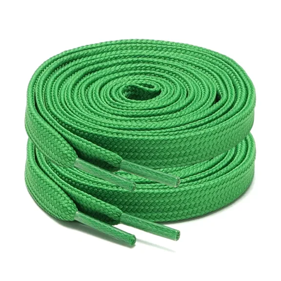 2pair 10mm Wide Double Layer Flat Athletic Shoe Laces Strings for Boots Sneakers