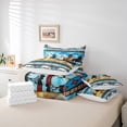 thumbnail image 6 of Castle Fairy Galloping Horse Twin Bedding Sets,Tribal Aztec Bedding Comforter Set, 6 of 8