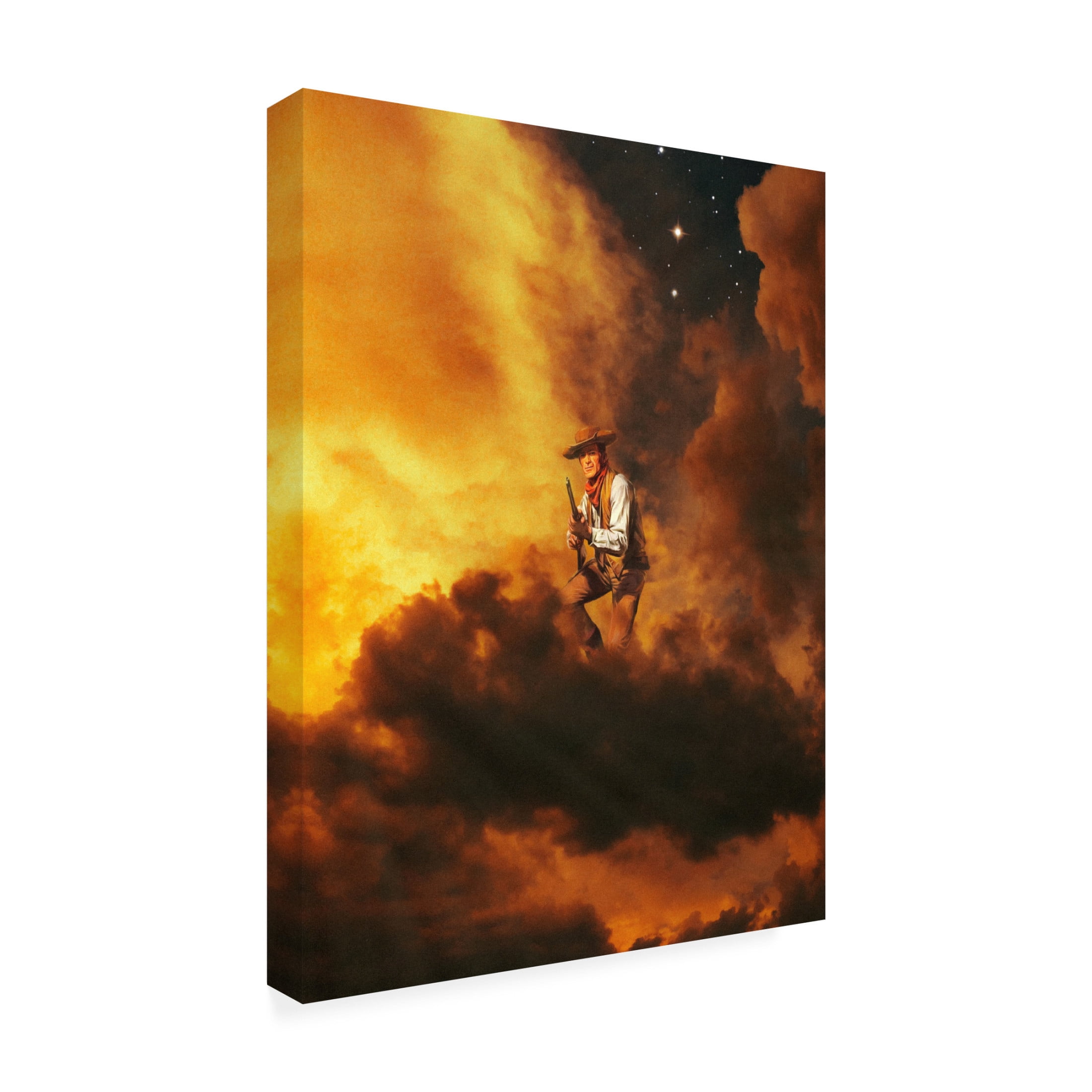Trademark Fine Art Taudalpoi Cowboy I Canvas Wall Art