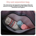 thumbnail image 3 of Large Capacity Travel Bag with Wheels, Universal Wheel Removable, Expandable Foldable Duffle Bag, 3 of 7