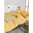 thumbnail image 1 of Move Over Yellow Body Pillow Cover 20x54 inches Boho Chic Pom Poms Fringe Pattern Body Pillowcase 101% Washed Microfiber, 1 of 8