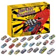 thumbnail image 3 of Calendario de Adviento Calendario de cuenta regresiva de Navidad de 24 días Juguetes de coches Calendario de Adviento de coches para niños Calendario de adviento navideño de carreras digital Regalo de, 3 of 5