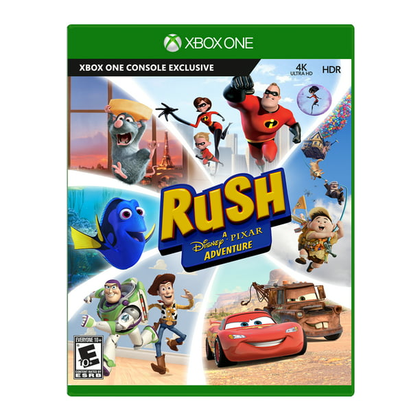 Pixar Rush Microsoft Xbox One 889842228373 Walmart Com Walmart Com