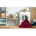 thumbnail image 2 of Ahgly Company Machine Washable Indoor Rectangle Abstract Crimson Red Area Rugs, 5' x 8', 2 of 7