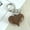 🔥 Coffee, variant on Bag Charm Keychain Wristlet Gift for Women 1Pcs Keychain Heart Shaped Ornament Keychain Pendant With Keychain Bag Pendant. Heart Shaped Pendant Ornament Valentines Day Gift