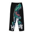 thumbnail image 3 of Lsque Hungry Tyrannosaurus Print Women's Pajama Pants, Lounge Pant - Comfortable Home Wear,Elastic Waistband, Stylish Design-Small, 3 of 9