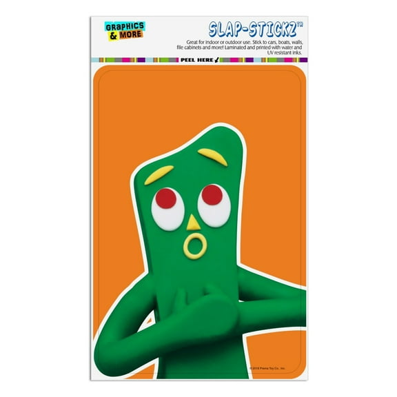 Gumby Singing Clay Art Home Business Office Sign