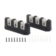 thumbnail image 5 of 3-Rod Storage Holder, Black, ABS Plastic Fishing Rod Holders Wall-Mounted , Simple Fishing Rod Rack, 5 of 5