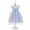 Blue, variant on Girls Ice Queen Elsa Princess Dress Sequin Snow Cloak Kids Halloween Party Cosplay Christmas Carnival Fancy Dress Up 3-4 Years Pink