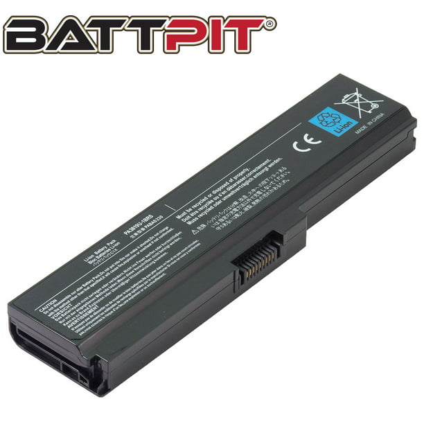 ubehageligt Incubus veltalende BattPit: Laptop Battery Replacement for Toshiba Satellite L645D-S4030,  PA3816U-1BAS, PA3816U-1BRS, PA3817U-1BAS (10.8V 4400mAh 48Wh) - Walmart.com