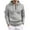Gray, variant on Mens Quarter Zip Hoodies Casual Hooded Sweatshirt Fleece Top Mens 1/4 Zip Pullover Hoodie Military Tactical Long Sleeve Sweatshirt with Pockets Athletic Hoody Outwears for Outdoor