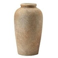 thumbnail image 1 of Large Ceramic Rustic Vase, 11 inch Minimalist Decorative Farmhouse Tall Vase for Home Decor, 1 of 6