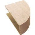 thumbnail image 6 of 12"W x 24"D x 36"H Classic Durham Rough Cedar Woodgrain TimberThane Corbel, Primed Tan, 6 of 6