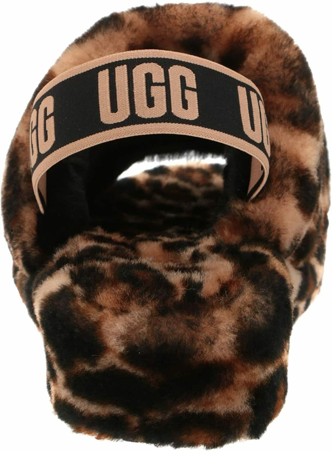 UGG Women's Fluff Yeah Slide Panther Print Slippers 1120903