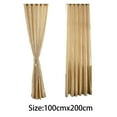 thumbnail image 5 of Joernso Window Curtain No Odor Comfortable Rod Through Curtain Room Darkening Window Curtain for Bedroom, 5 of 8