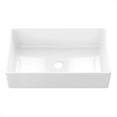 thumbnail image 6 of Sinber Farmhouse Apron Single Bowl Kitchen Sink with Fireclay 2 Accessories, 6 of 12