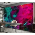 thumbnail image 7 of Tiptophomedecor Abstract Wallpaper Wall Mural - Color Madness, 7 of 7