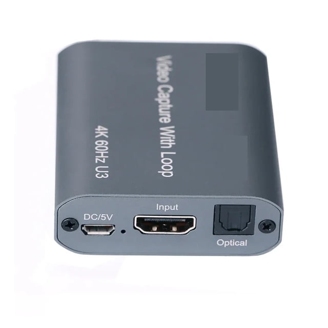 USB 3.0 HD Video Capture Hub, Smart 4K 60Hz Live Stream Box