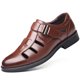 thumbnail image 3 of sandalias de cuero informales de verano para Hombre, zapatos de cuero con agujeros, sandalias con agujeros transpirables, zapatillas para Hombre, zapatos para Hombre, zapatillas de deporte, 3 of 5